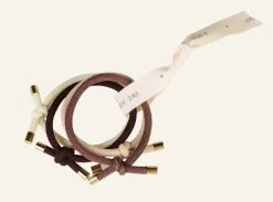 4 st. scrunchies multi/beige - ø6cm