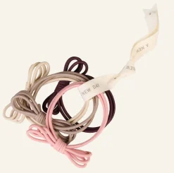4 st. scrunchies multi/rosa - ø6cm