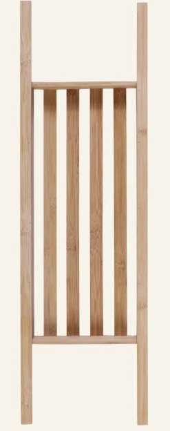 Badkarshylla i bambu natur - 80x24 cm