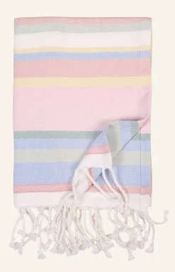 Badlakan multi/gul - 75x150cm