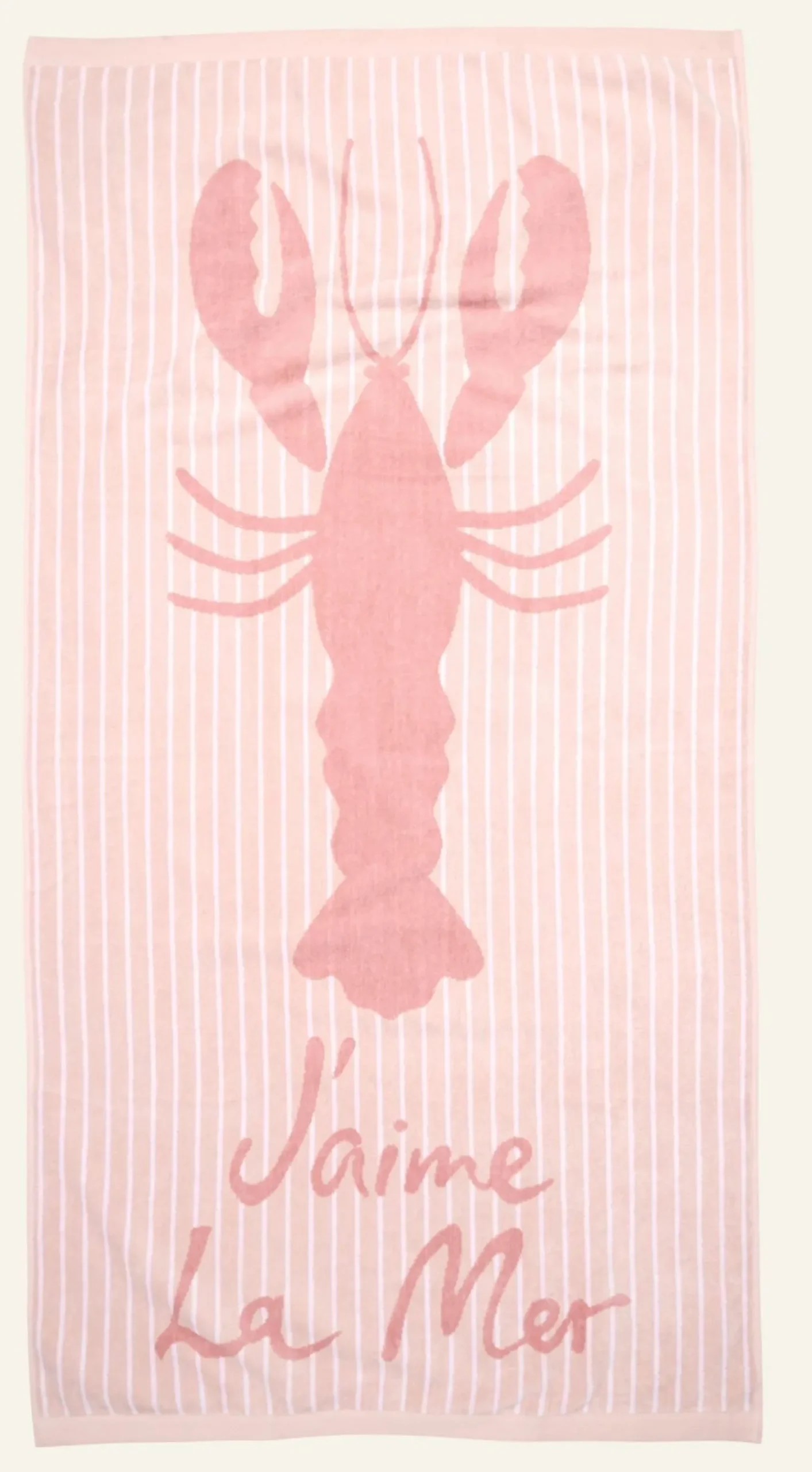 Badlakan multi/rosa - 75x150 cm