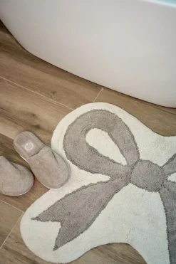 Badrumsmatta beige - 68x80 cm
