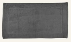 Badrumsmatta mörkgrå - 50x90 cm