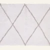 Badrumsmatta multi/beige - 60x130 cm