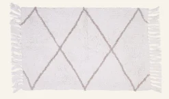 Badrumsmatta multi/beige - 60x130 cm