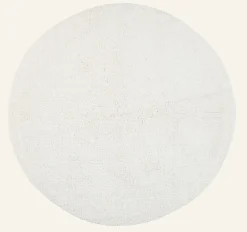 Badrumsmatta offwhite - ø80 cm