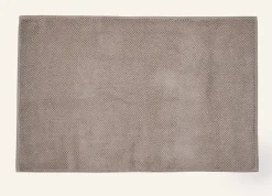 Badrumsmatta taupe - 50x80 cm