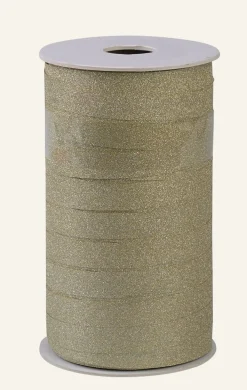 Band guld - 1 cm x 100 m