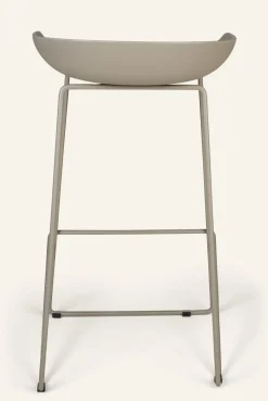 Barstol taupe - 44x43x79 cm