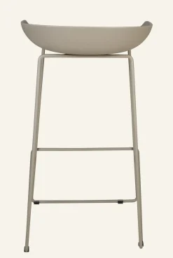 Barstol taupe - 44x43x79 cm