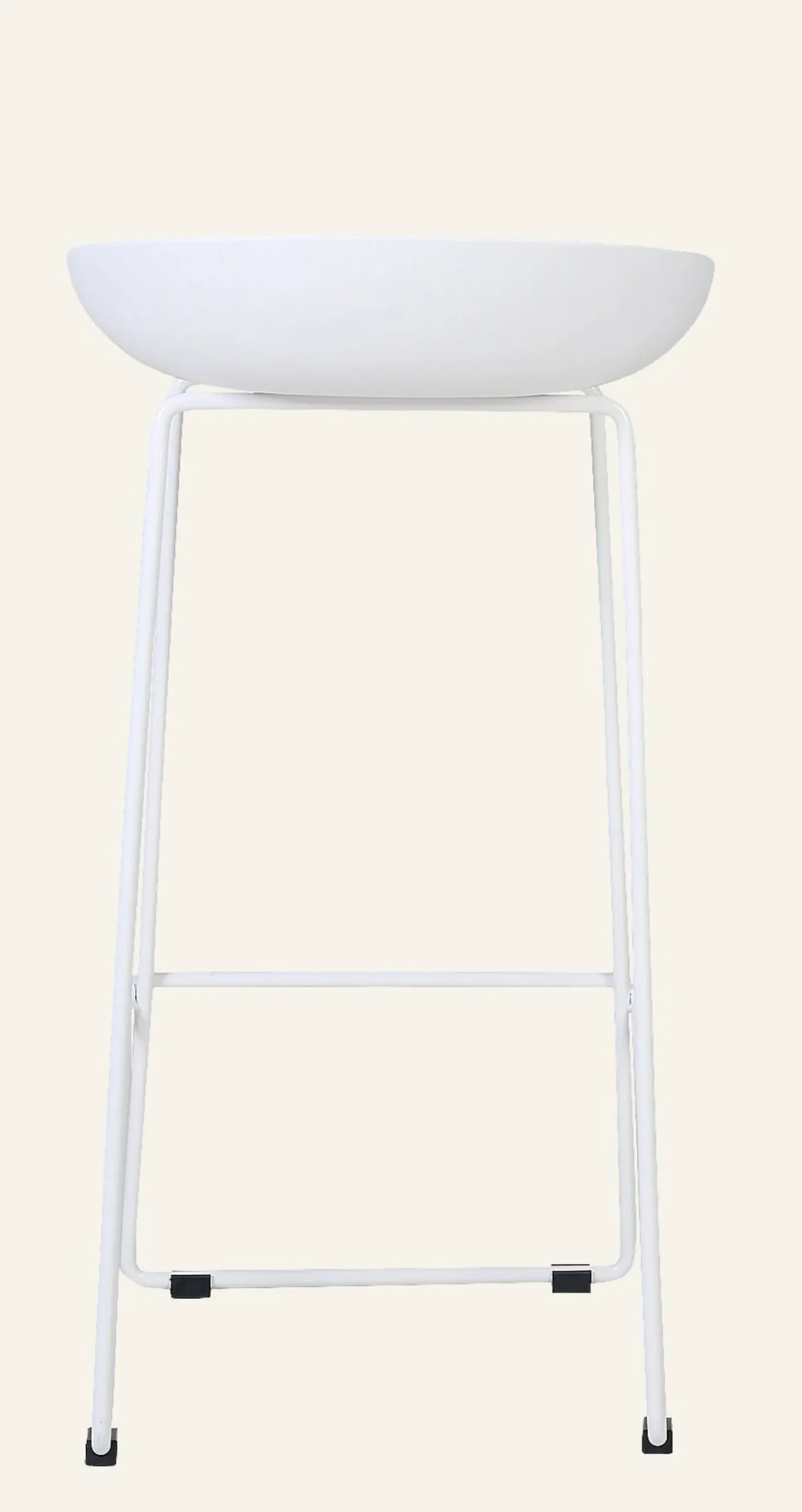 Barstol vit - 44x43x79 cm