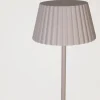Batteridriven golvlampa taupe - 122 cm ø13,5