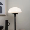 Bordslampa svart - 30,6x30,6x55 cm