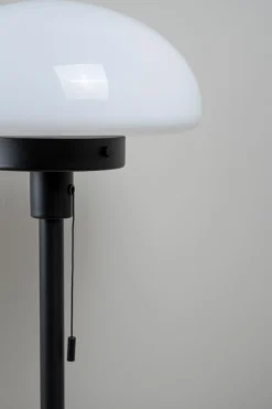 Bordslampa svart - 30,6x30,6x55 cm