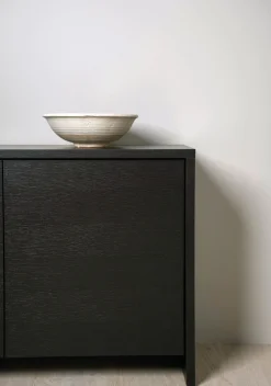Byrå svart - 180x40x76 cm