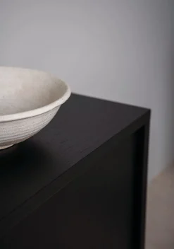 Byrå svart - 180x40x76 cm