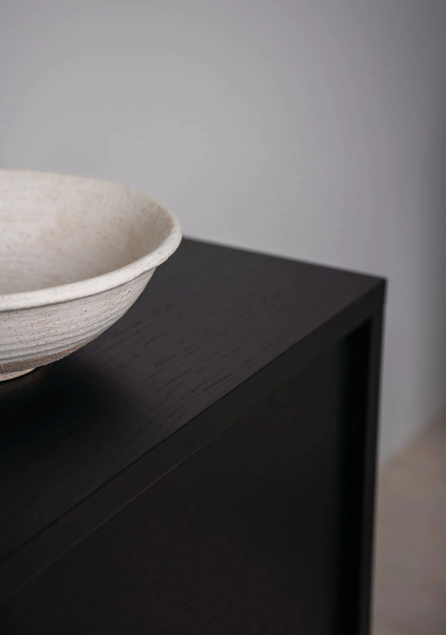 Byrå svart - 180x40x76 cm