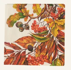 Cocktailservett multi/orange - 25x25 cm