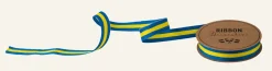 Dekorationsband multi/blå - 1,5cm x 3m