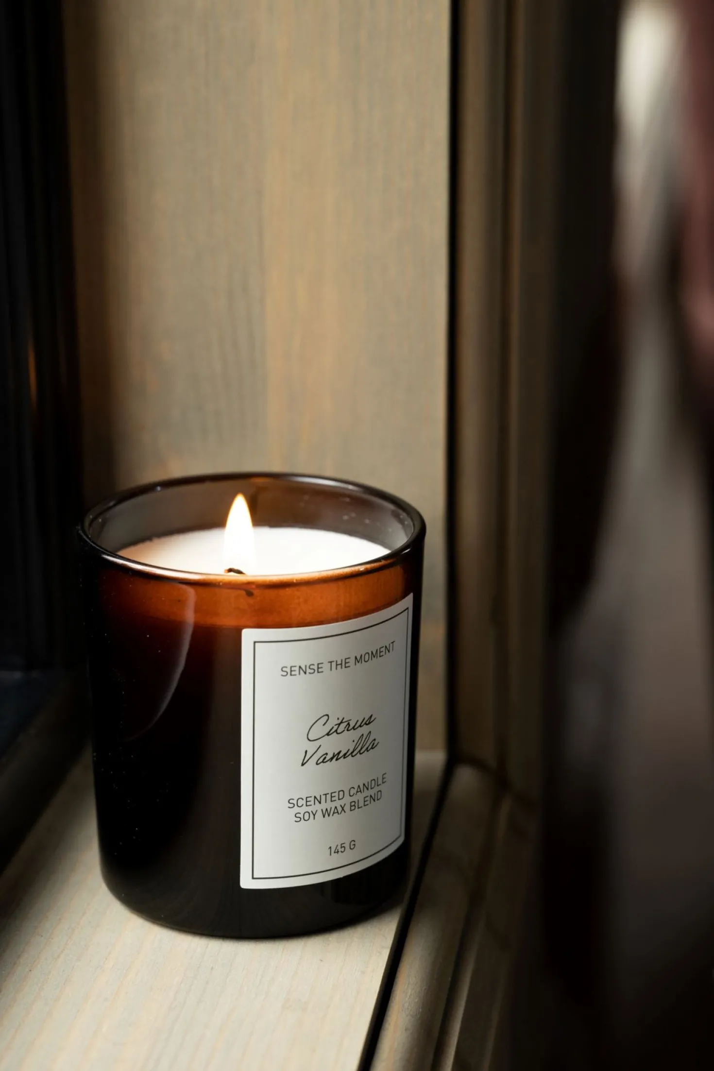 Doftljus beige - 145 g