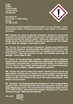 Doftljus grön - 145 g