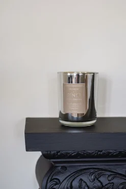 Doftljus silver - 12 cm