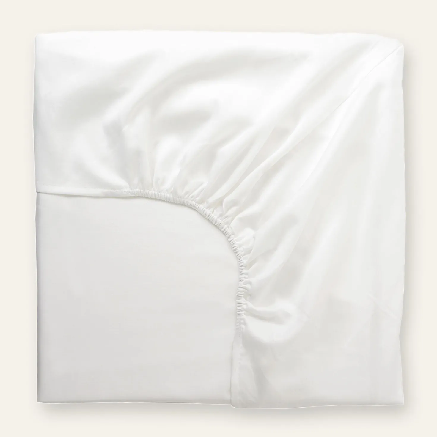 Dra-på-lakan vit - 180x200 cm