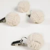 Duktyngd, 4-pack offwhite - 3 cm