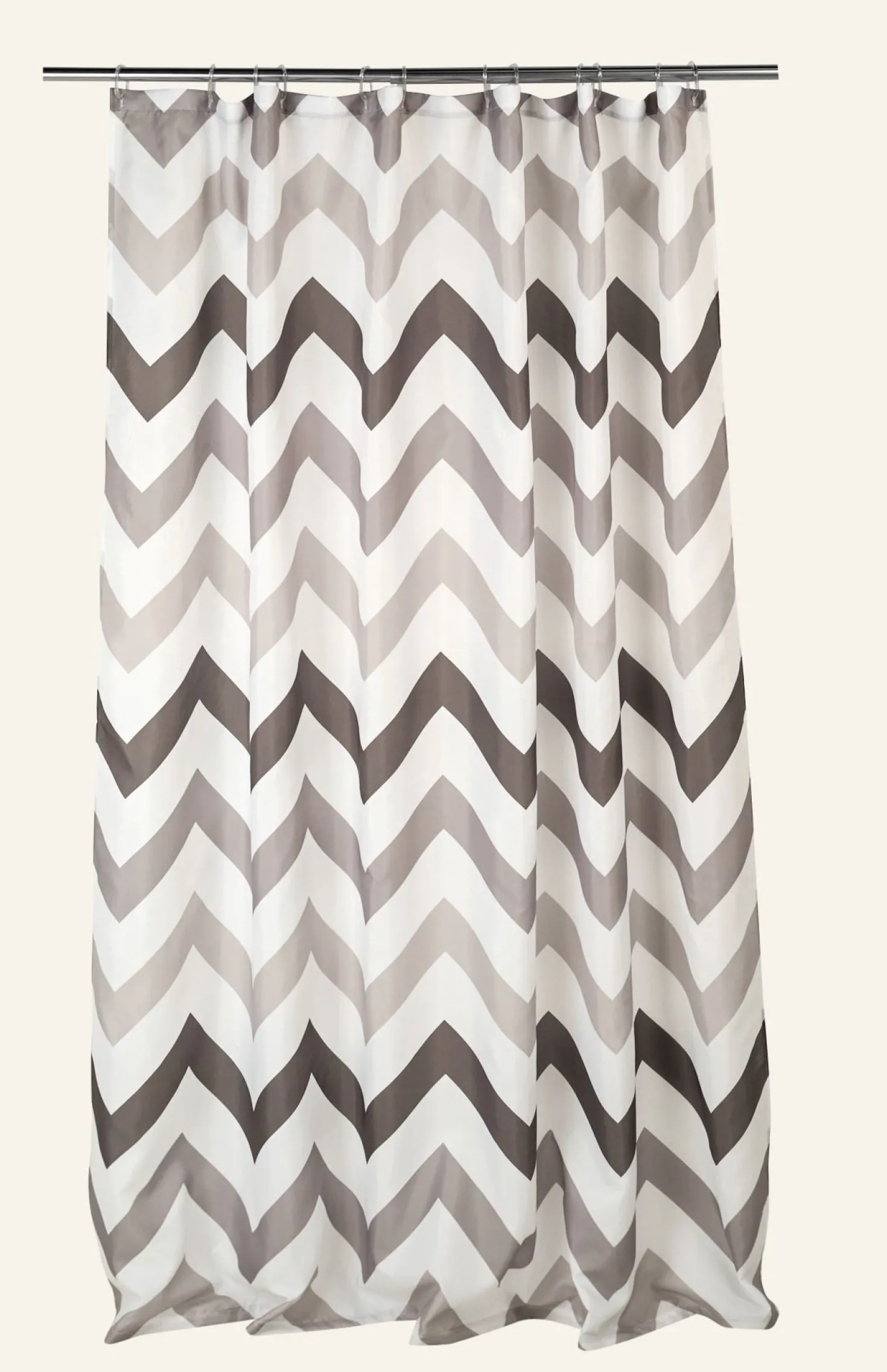 Duschdraperi multi/beige - 180x200 cm