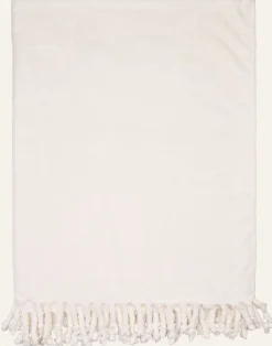 Fleecepläd offwhite - 130x170 cm