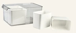 Förvaringslåda offwhite - 21x32,5x15,5 cm