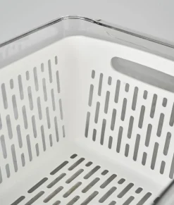 Förvaringslåda offwhite - 21x32,5x15,5 cm