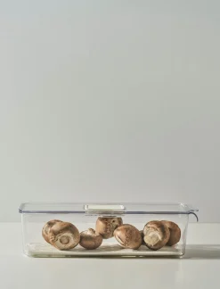 Förvaringslåda offwhite - 11x34x9 cm