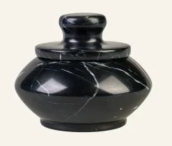 Förvaringslåda svart - 10,2x10,2x7,7 cm