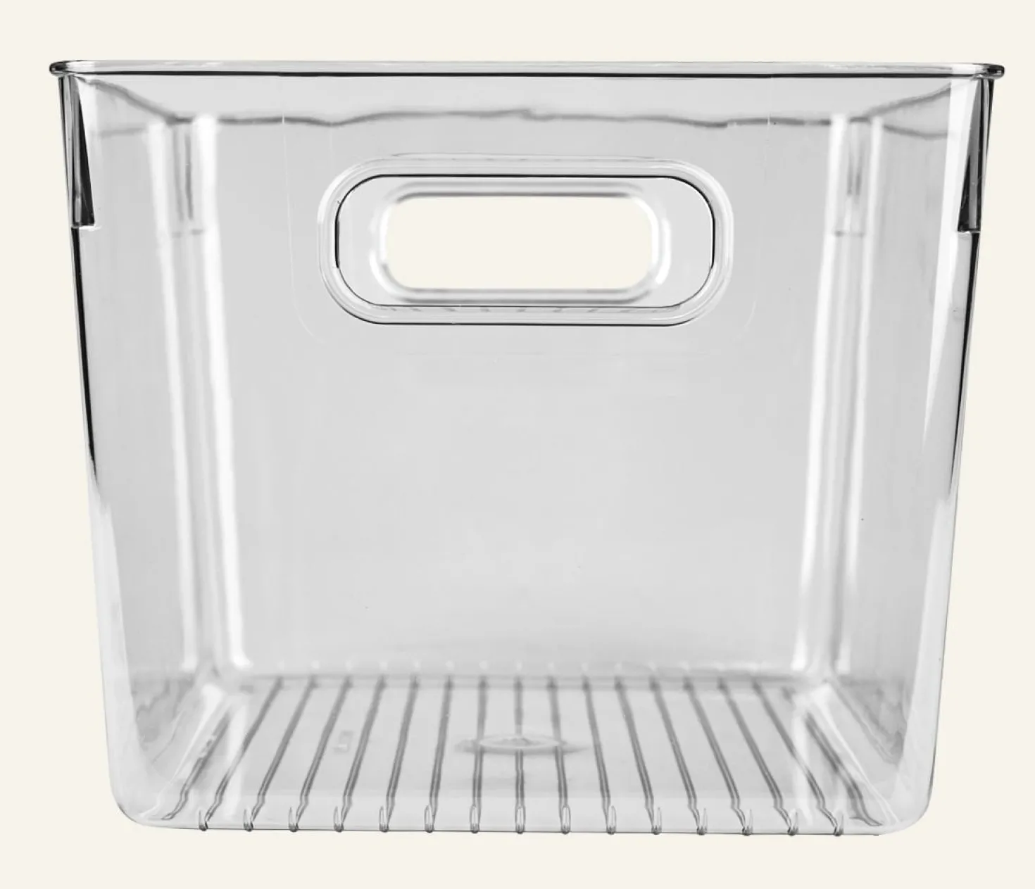 Förvaringslåda transparent - 22x29x17 cm