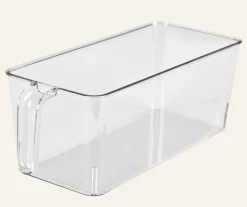 Förvaringslåda transparent - 12,5x30x11 cm
