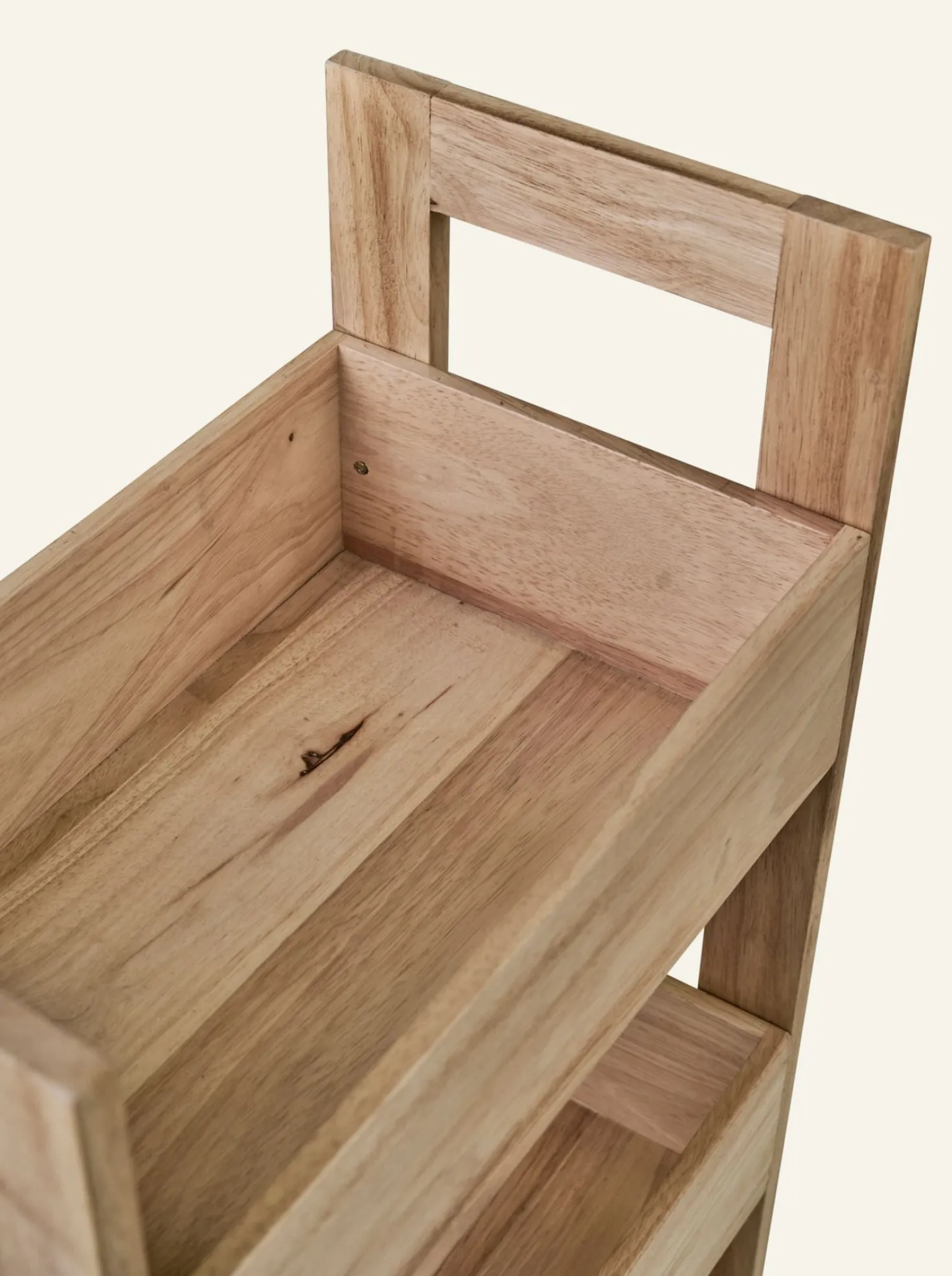 Förvaringsställ natur - 45x25x90 cm