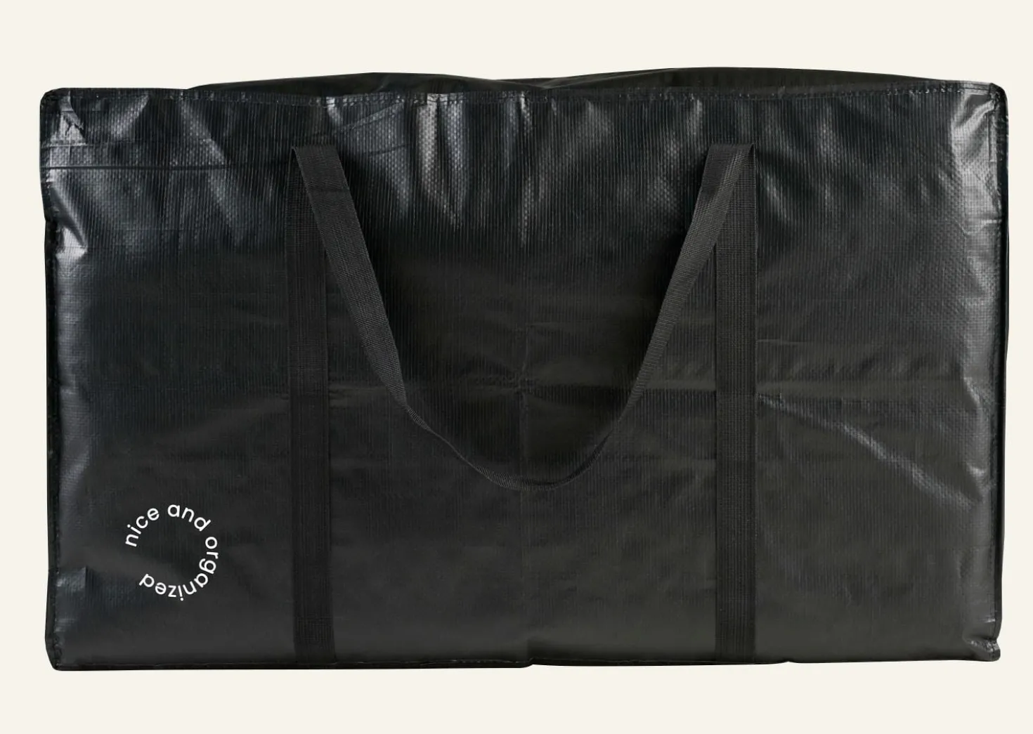 Förvaringsväska svart - 38x140x59 cm