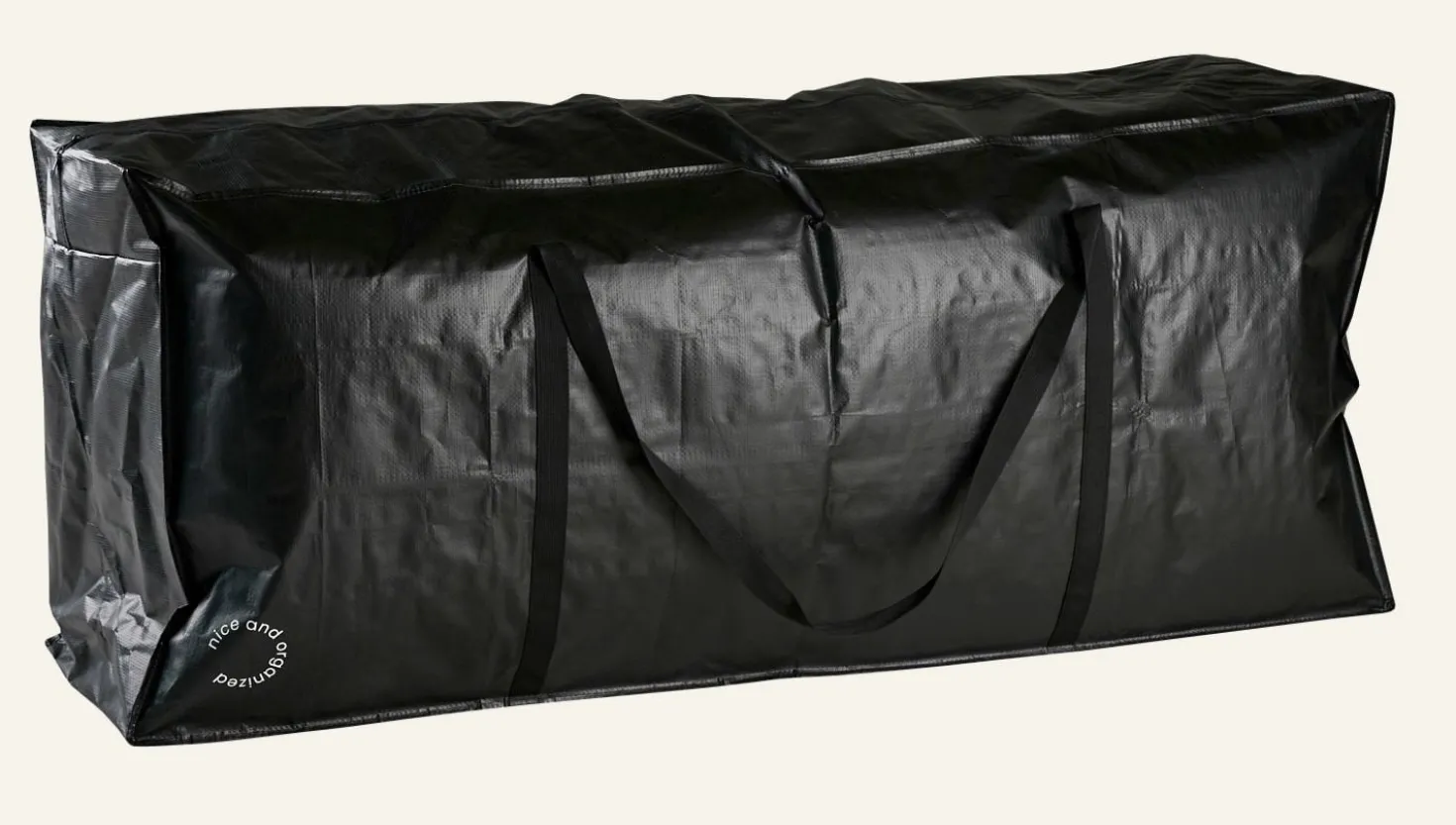 Förvaringsväska svart - 38x140x59 cm