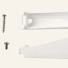 Fäste 2st vit - 7 cm