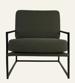Fåtölj olivgrön - 66x86x78 cm