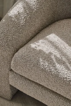 Fåtölj taupe - 96x79x68 cm
