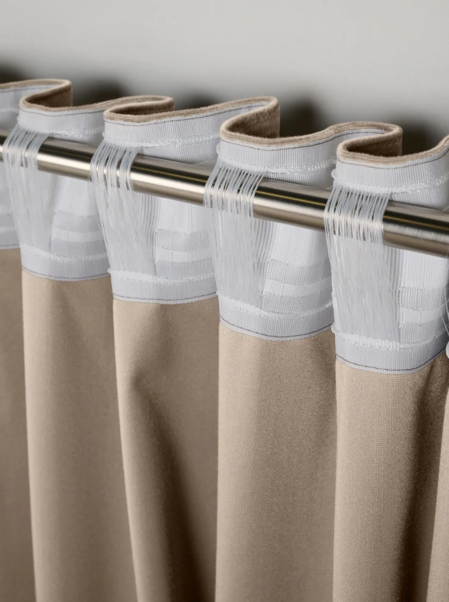 Gardin beige - 135x240cm 7cm