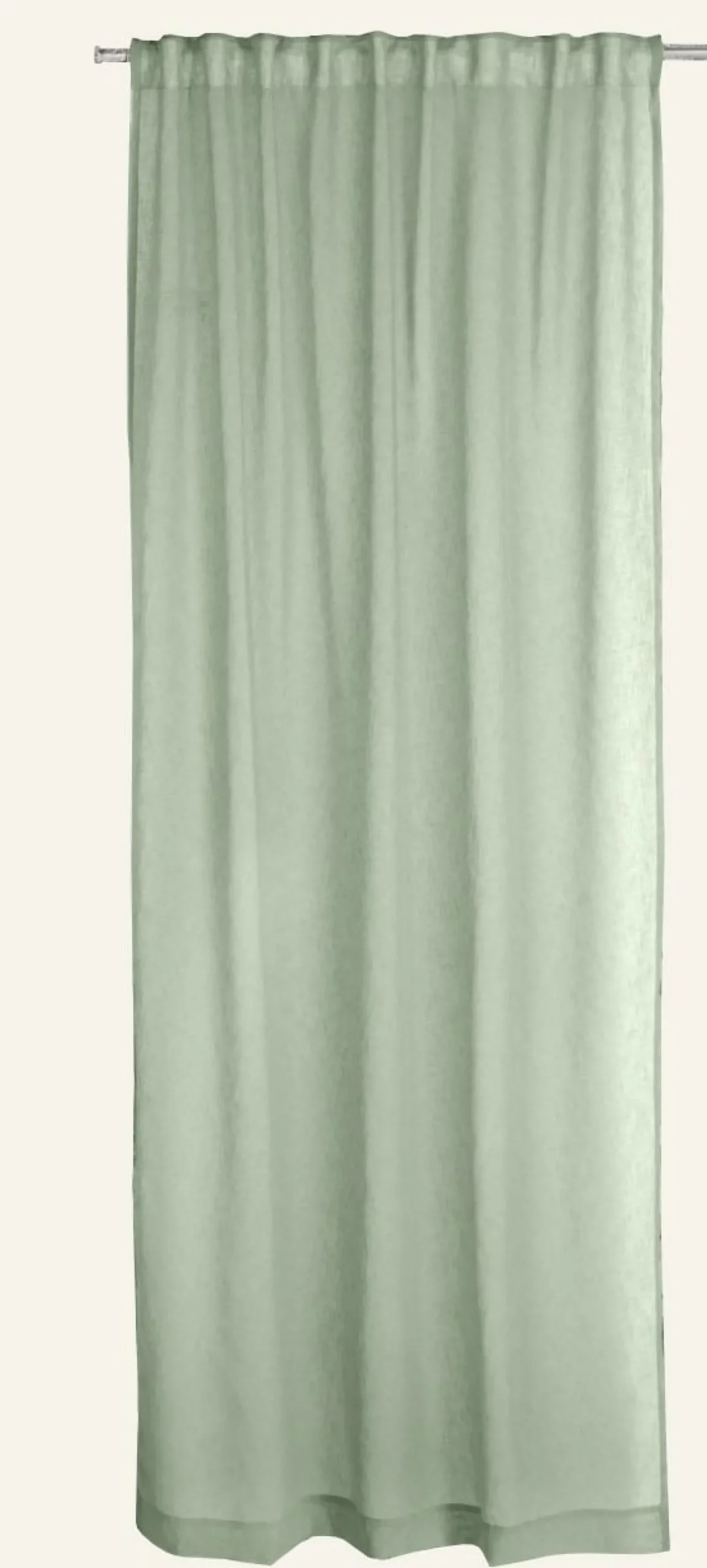 Gardin ljusgrön - 140x240cm 7cm