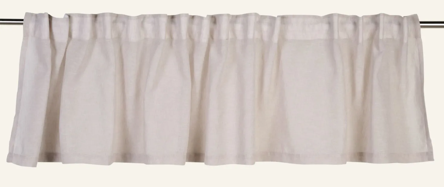 Gardinkappa ljusbeige - 250x50 cm