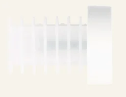 Gardinknopp, 2-pack vit - 22/25 mm