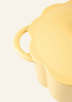 Gjutjärnsgryta rund gul - 4300ml