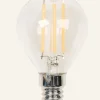 Glödlampa transparent - 4,5x7,8 cm