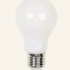 Glödlampa vit - 6x10,5 cm