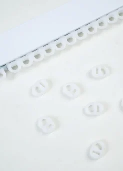 Glid vit - 10 stk